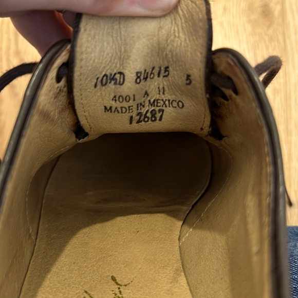 Frye “James” oxfords in excellent condition, size 10.5, dark brown - Picture 7 of 10